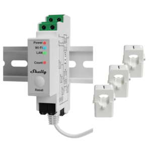 Contatore di energia trifase  110-240v 3w bianco - -pro-3em