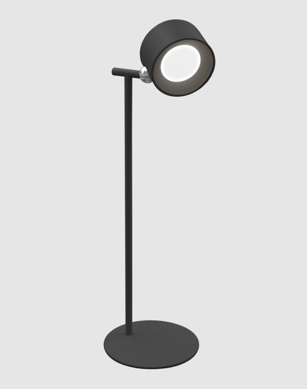 Lampada da tavolo led a batteria Century Pixel 1.8W 4000K nero - PXLNE-013840 02