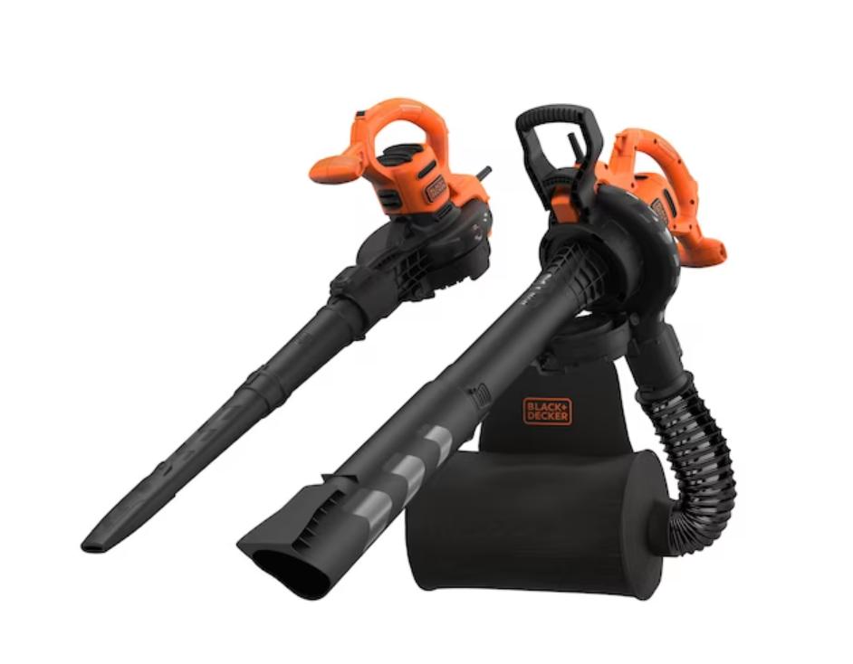 Soffiatore, aspiratore, trituratore a filo Black & Decker con zaino 2900W - BEBLV290-QS 01