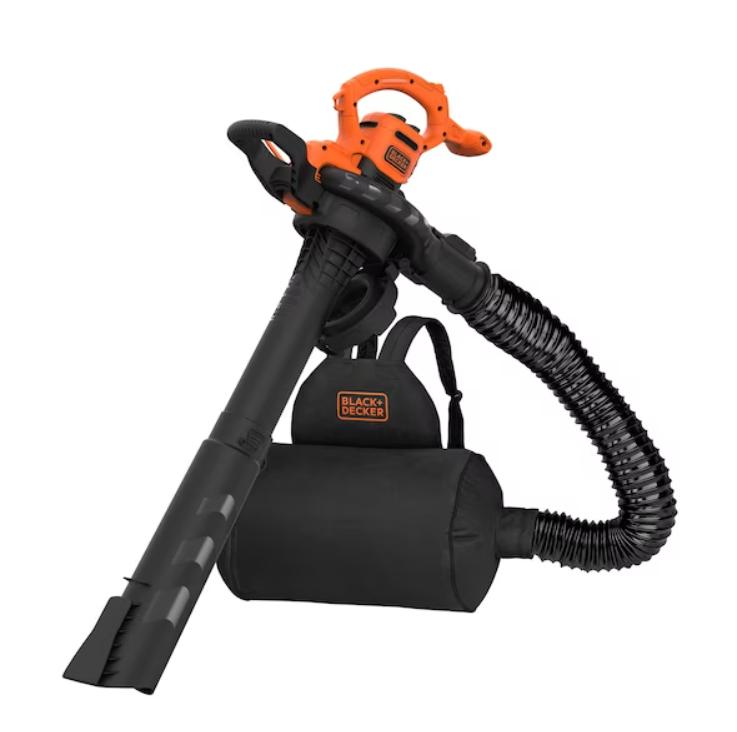 Soffiatore, aspiratore, trituratore a filo Black & Decker con zaino 2900W - BEBLV290-QS 02