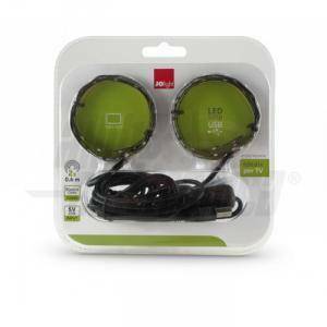 Kit 2 strisce led input 5v usb luce calda jo350/902ww