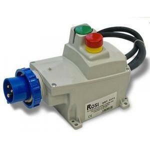 Materiale elettrico interruttore salvamotore con bobina di minima tensione 10/16a 2,5-4,4kw 230v 2111