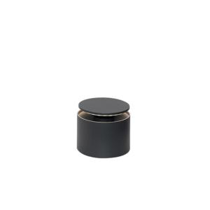 Lampada da tavolo led  push-up a batteria ricaricabile grigio scuro - ld1050n3