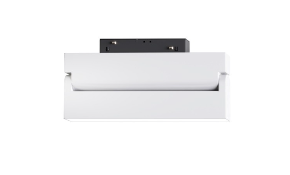 Proiettore led da binario Gea Luce Gorizia RE/RP 12W 3000K bianco - GORIZIA RE/RP B 01