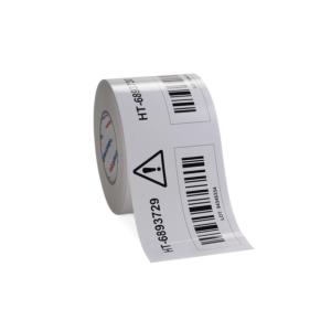 Nastro adesivo con etichette hellermann tyton da 1m bianco lucido - 596-12171/1mt