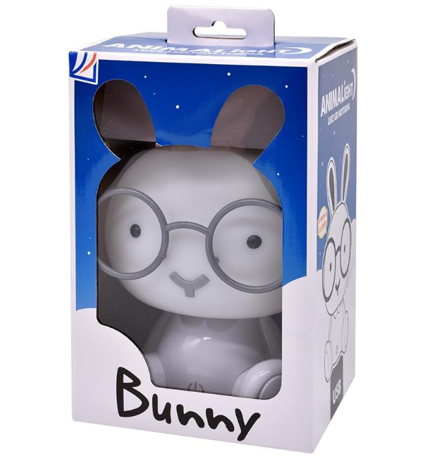 Lampada da tavolo led usb Euro Marketing 90 Animalight Bunny max 1W - IGZ222C 03