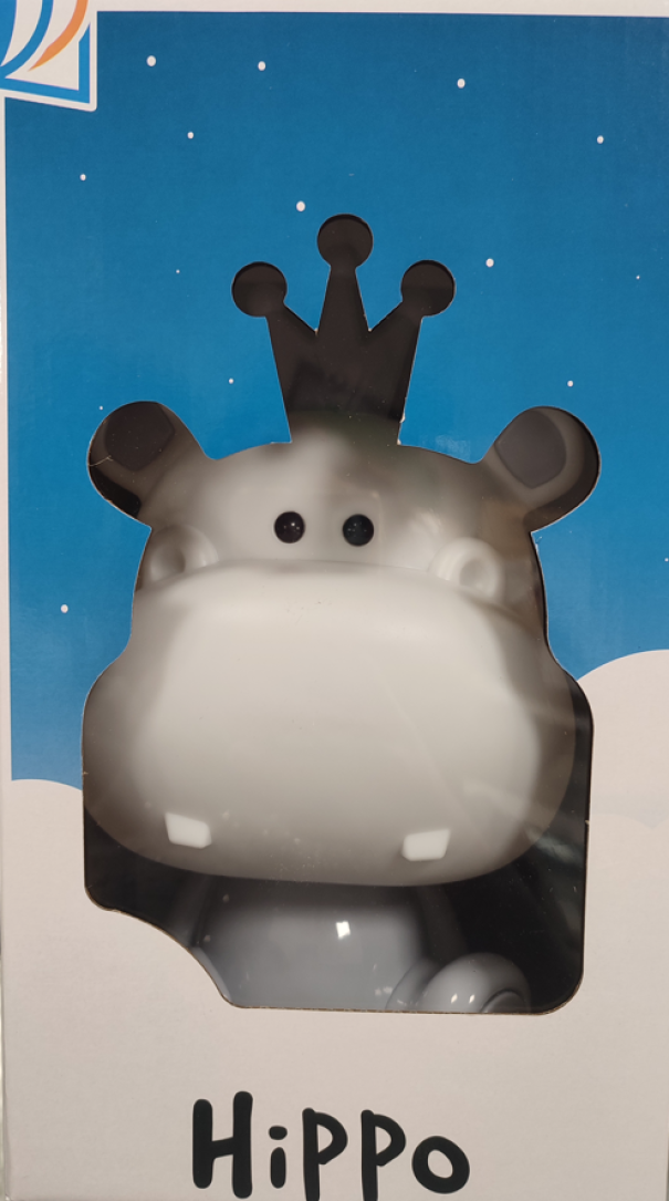 Lampada da tavolo led usb Euro Marketing 90 Animalight Hippo max 1W - IGZ222I 01