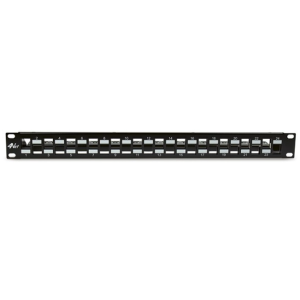 Pannello di permutazione 24 porte 4 power 19 pollici nero - pp00xxx24xxx