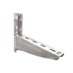 Mensola con sistema anticaduta sati ml 435x250mm acciaio zincato - 62010051
