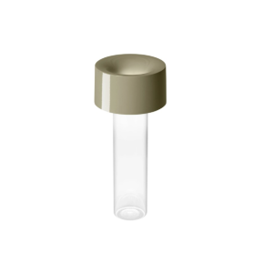 Lampada da tavolo led  fleur ricaricabile 1,6w 3000k verde salvia - fn3260t000-42e00