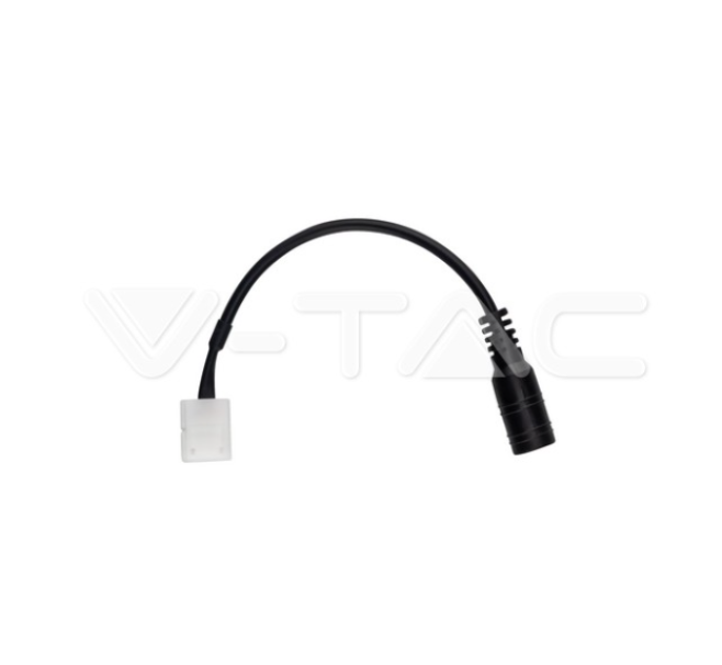 Connettore flessibile V-tac per striscia led 3528 DC femmina - 3507 02
