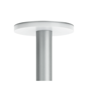 Testa palo led  line 220 11w 3000k grigio high tech - ll1131013