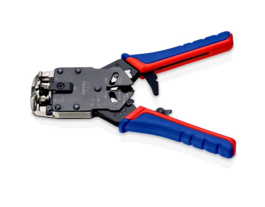 Pinza per connettori modulari tipo Western Knipex 200x71x22mm - 97 51 12 SB 02