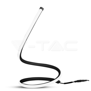 Lampada da tavolo led  cavo spina eu 20w 3000k nero vt-7312 -  2140311