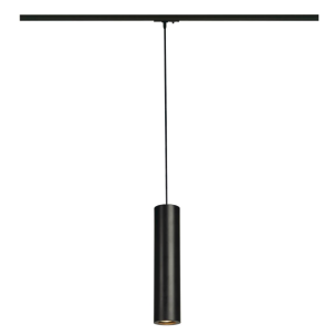 Sospensione per binario  enola_b 1xgu10 50w nero - 143960