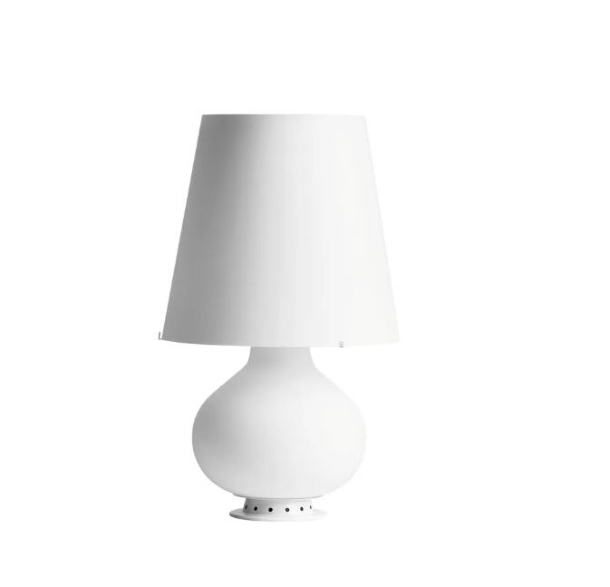 Lampada da tavolo Fontanaarte Fontana Media 1x max 100W E27 + 2x max 30W E14 bianco -  F185305100BINE 01