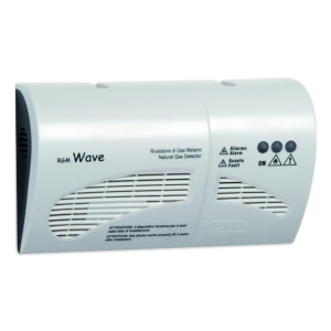 Kit rilevatore monossido di carbonio + metano  230v bianco - kt057000
