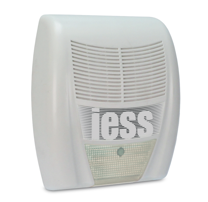 Sirena autoalimentata e autoprotetta IESS 110dB 253x290x53mm - SEI400FB 01