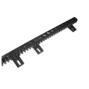 Cremagliera per cancelli scorrevoli  22x22mm lunghezza 1m nero - d221073