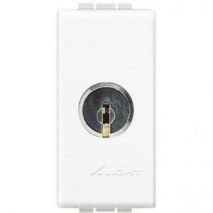 Livinglight interruttore 2 poli 16a a chiave n4012