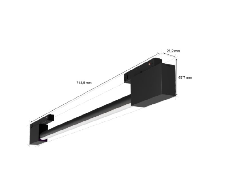 Tubo luminoso gradient compatto Philips Hue Perifo 2000-6500K Hue White Color ambiance nero -  40756500 03