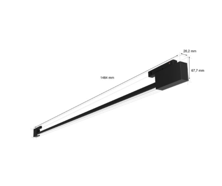 Tubo luminoso led gradient grande Philips Hue Perifo 2000-6500K Hue White Color ambiance nero -  40760200 04