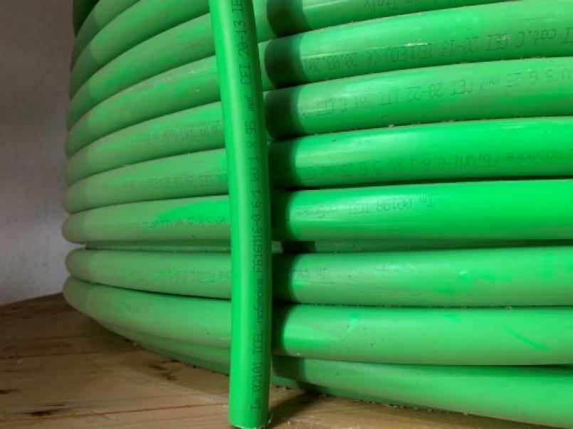 cavi cavi al metro cavo fg16m16 unipolare fg16 verde 1 conduttore da 95mmq senza giallo verde fg7-1x95 fg16m16-1x95 - foto 1