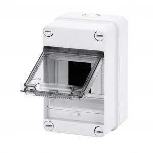 Centralino da parete 4 moduli ip55 per interruttori e morsetti din gw40001
