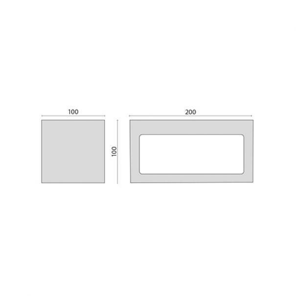 performance in lighting spa prisma lampada led quasar 20 23w luce calda colore bianco 303544 - foto 2