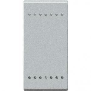 Myhome copritasto neutro illuminabile 1 modulo colore tech nt4915n