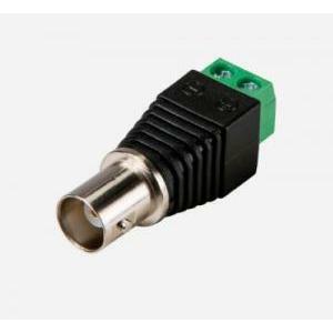 Connettore bnc femmina con uscita &#43;/- da 2 terminali con291