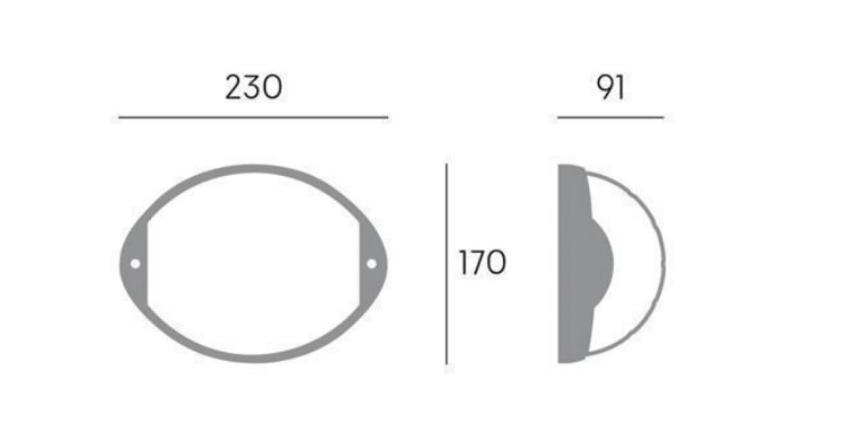 Lampada da parete led Sovil Coco 7W 4000K grafite - 99510/16 02