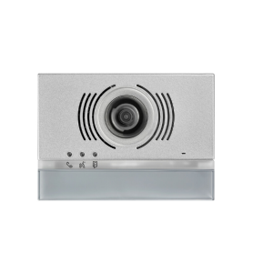 Frontalino  alpha per posto esterno video senza pulsanti grigio - 1168/140g
