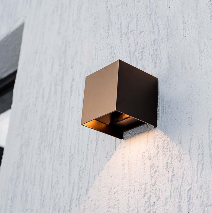Lampada da parete led V-tac 9W 4000K marrone - 11889 03