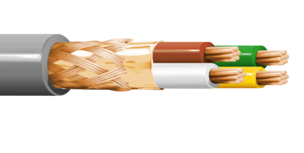 Cavo elettrico schermato PVC tripolare sezione 1 mmq per impianti elettrici bobina 500 metri