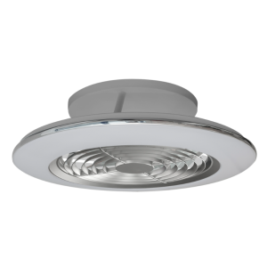 Plafoniera led con ventola  alisio mini 70+30w 2700-5000k argento - 7494