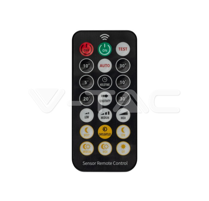 Plafoniera led con telecomando V-tac 18W 4000K bianco VT-8618S - 76661 03