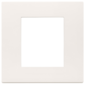 Placca  linea 2 moduli bianco - 30642.00