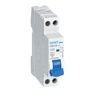 Interruttore magnetotermico compatto  1p+n 1 modulo 40a 4.5ka - 190240