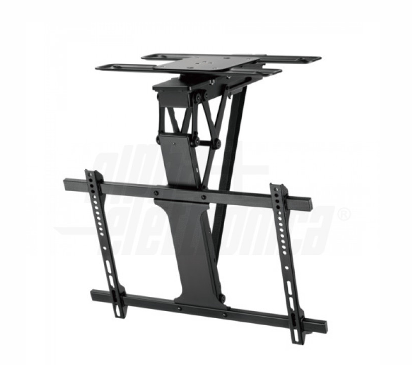 Supporto TV motorizzato a soffitto Alpha Elettronica per TV 32-75 pollici nero - SU3275/WM 01