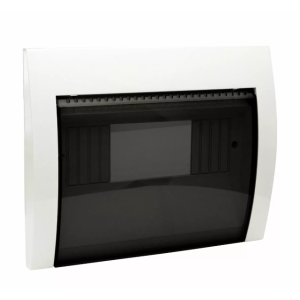 Coperchio  serie domus con portello fume ip40 8 moduli din - 53t08b