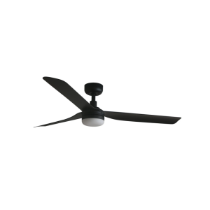 Ventilatore con luce led  punt m 18w 3000-4200-6500k nero - 33815-21