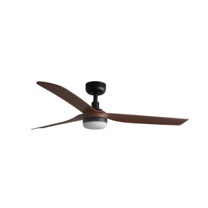 Ventilatore con luce led  punt m 18w 3000-4200-6500k nero - 33817-21
