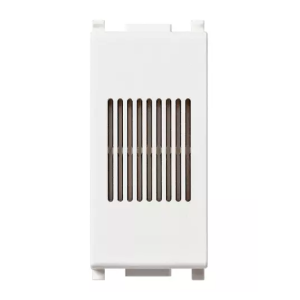 Suoneria/ronzatore ad incasso  plana 230v 22.3x49x41.5mm bianco - 14373.sr