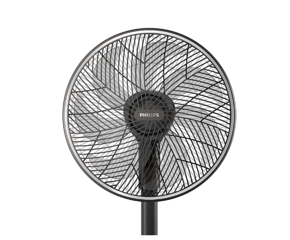 Ventilatore a piantana wifi Philips 48W 3 velocitu00e0 nero - CX3550 04