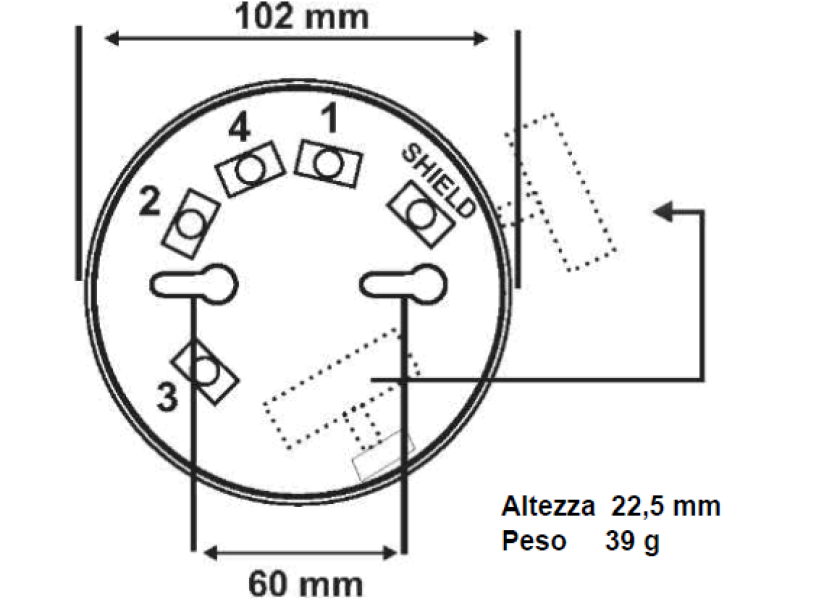 Rilevatore ottico NFXI-OPT Notifier con base B501AP colore bianco -  BUNDLE-NFXI 03