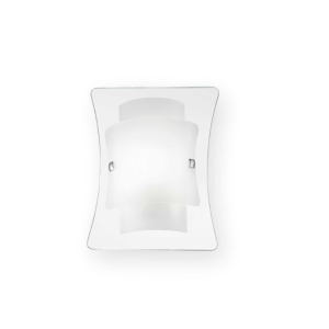 Lampada da parete  triplo ap1 1xe27 max 60w bianco - 026473