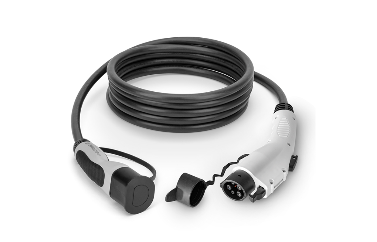 Cavo di ricarica Scame 1P+N+T 20A max 3.7kW tipo 1/2 sezione 3G2,5+1x0,5mmu00b2 da 5m - 201.CS2111-5 01