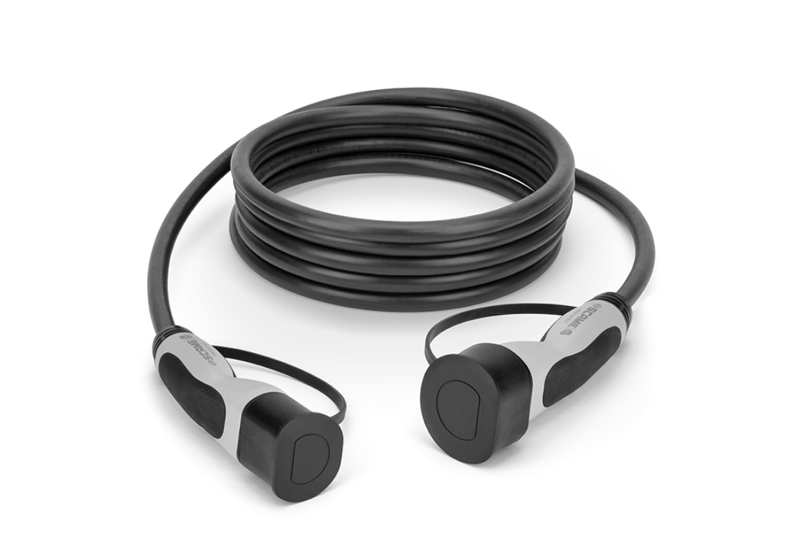 Cavo di ricarica Scame 1P+N+T 20A max 3.7kW tipo 2 sezione 3G2,5+1x0,5mm2 da 5m - 201.CS2121-5 01