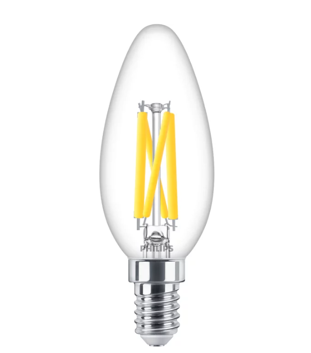 Lampadina led B35 Philips attacco E14 3.4W 2200-2700K - MLCAN40927E14 01